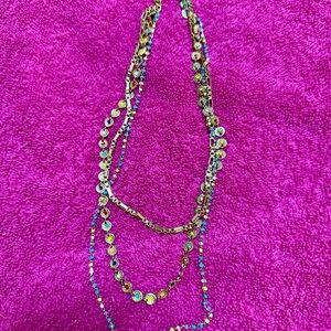 Colorful Multi-Strand Necklace